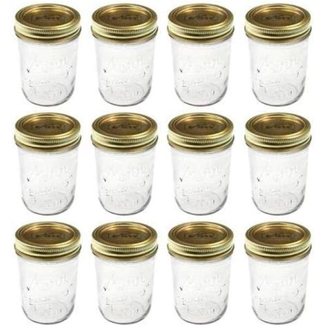 1 1/2 Pint Canning Jars
