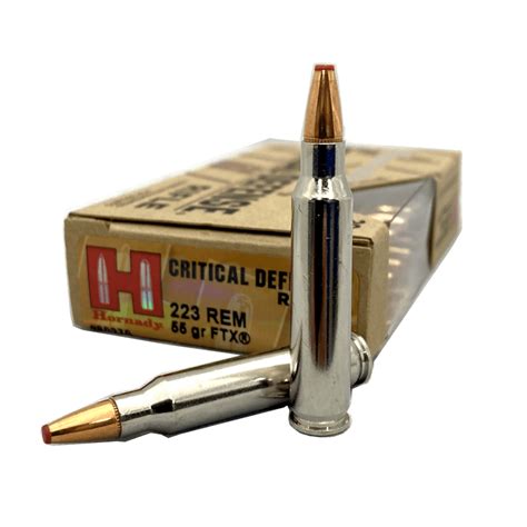 100 Rounds Of 223 Critical Defense Hornady Ammo 100 Rounds Of 223 Critical Defense Hornady Ammo