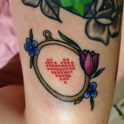 12 Cross Stitch Tattoo Ideas You Amp 39 Ll Have To See To Believe 12 Cross Stitch Tattoo Ideas You Amp 39 Ll Have To See To Believe