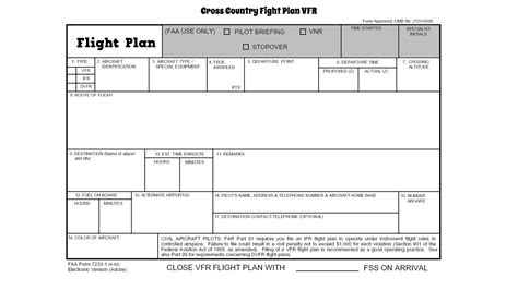 13 Vfr Flight Planning Worksheet Free Pdf At Worksheeto Com