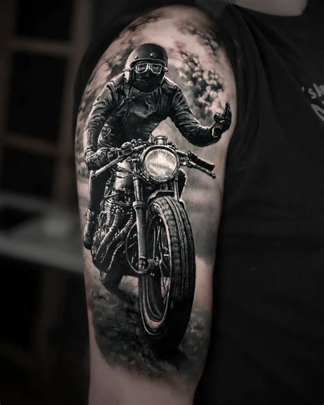 15 Bold Motorcycle Tattoo Ideas For Unique Expression