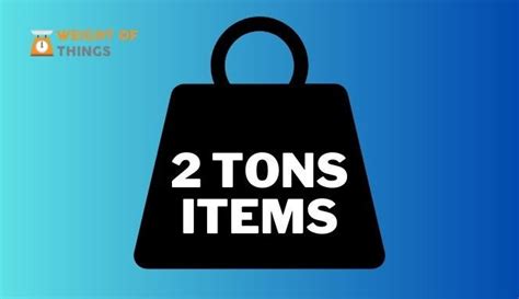 Quick 2 Tons to Pounds Conversion Guide!