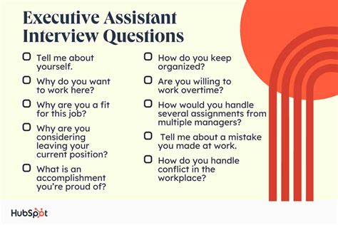 20 Executive Assistant Interview Questions 20 Executive Assistant Interview Questions