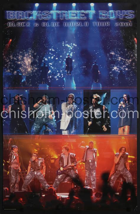 2001 Black Blue World Tour Announcement R Backstreetboys