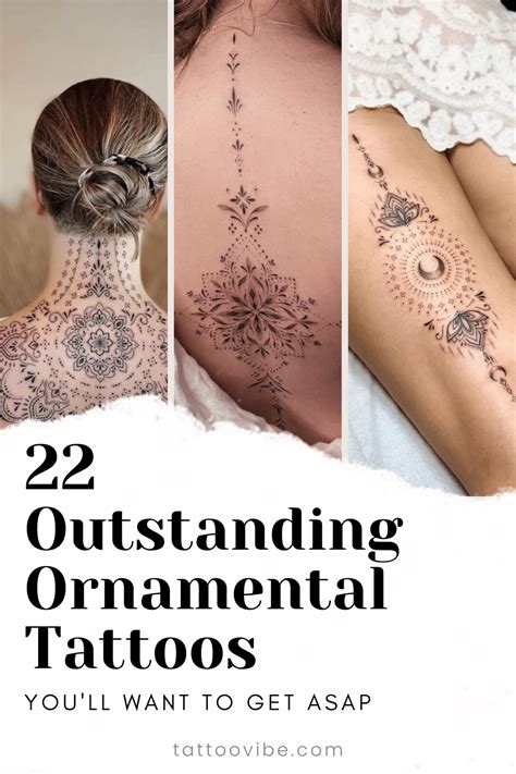 22 Outstanding Ornamental Tattoos You Amp 39 Ll Want To Get Asap