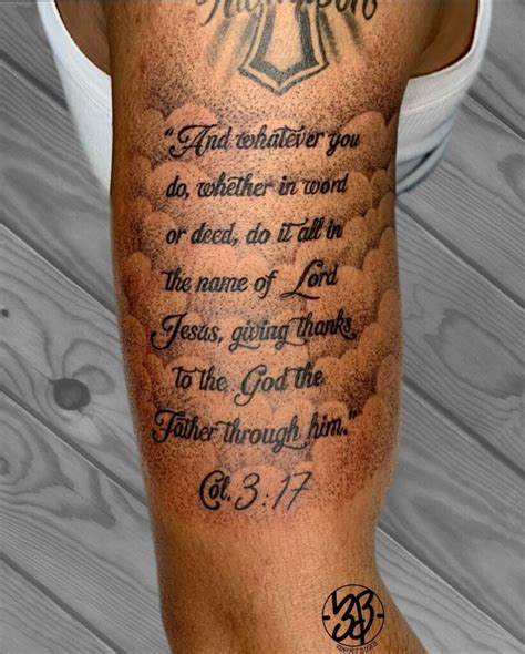 23 Bible Verse Tattoo Ideas You Amp 39 Ll Have To See To Believe