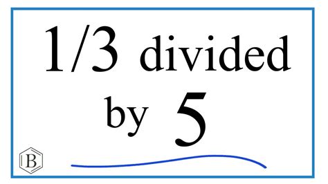 3 Divided By 1
