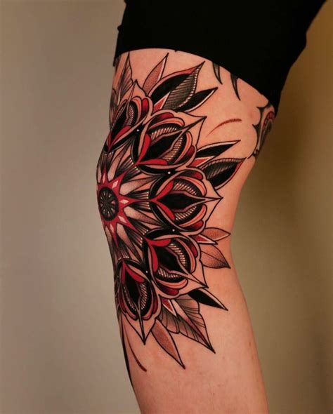 32 Amazing Knee Tattoo Ideas For Men Women In 2024