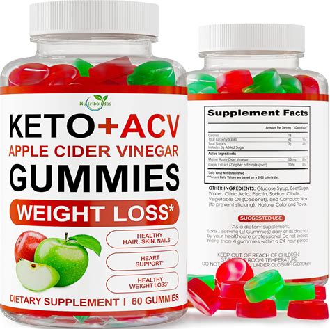 5 Best Keto Gummies With Acv For Digestion Amp Weight Loss