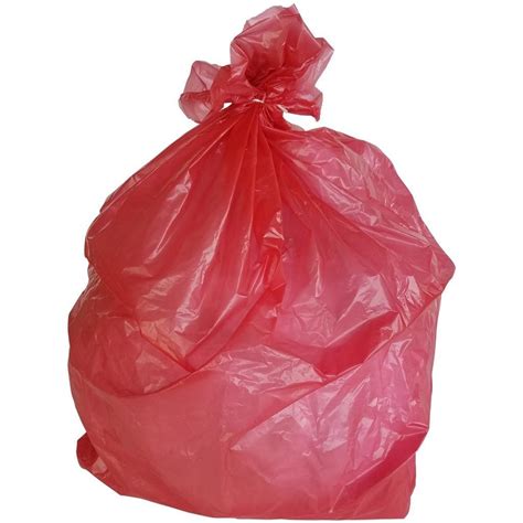 50 60 Gallon Garbage Bags Red 1 2 Mil 38X58 100 Bags Plasticmill