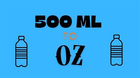 Convert 500 ml to oz Easily: The Ultimate Guide