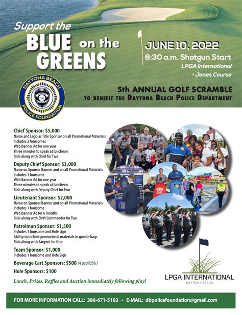 5Th Annual Golf Scramble Daytona Beach Police Foundation