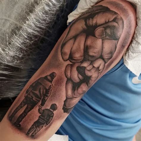 68 Splendid Father Son Tattoo Ideas To Show Your Bond 68 Splendid Father Son Tattoo Ideas To Show Your Bond