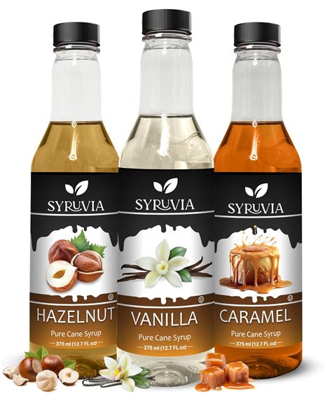 7 Flavored Syrups To Stick In Your Coffee