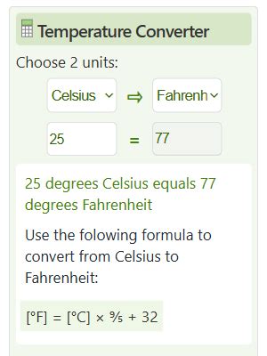 77 F Is What In Celsius