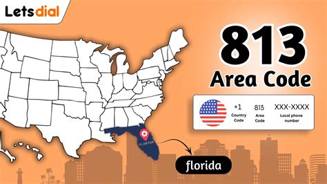 813 Area Code Sticker Tampa Florida Pride Vinyl Decal 5X3 Inches Uv Resistant Local Pride Vinyl Decals