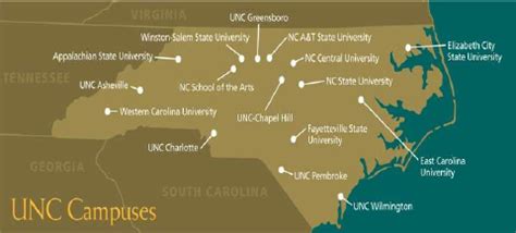 A Map Of All The University Of North Carolina Unc Campuses The Download Scientific Diagram A Map Of All The University Of North Carolina Unc Campuses The Download Scientific Diagram