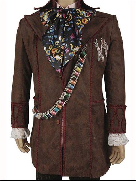 Alice In Wonderland Mad Hatter Trench Coat Bay Perfect