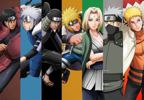 All Hokages Naruto