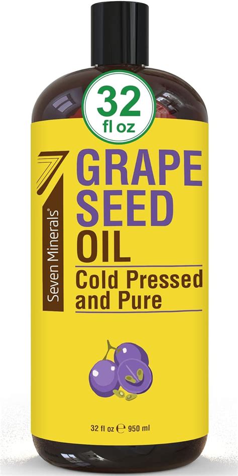 Amazon Com Pure Cold Pressed Grapeseed Oil Hydrating Grapeseed Oil For Hair Skin And Nails Plus Carrier Oil For Essential Oils Mixing Pure Grapeseed Oil For Skin Beauty Diys And Amazon Com Pure Cold Pressed Grapeseed Oil Hydrating Grapeseed Oil For Hair Skin And Nails Plus Carrier Oil For Essential Oils Mixing Pure Grapeseed Oil For Skin Beauty Diys And