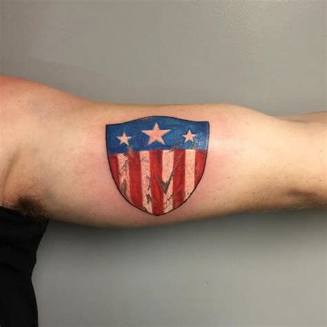 American Shield Tattoo American Shield Tattoo