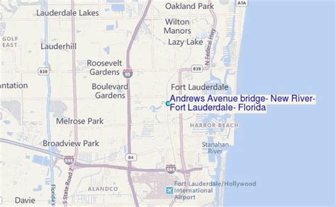 Andrews Avenue Bridge New River Fort Lauderdale Florida Tide Station Location Guide Andrews Avenue Bridge New River Fort Lauderdale Florida Tide Station Location Guide