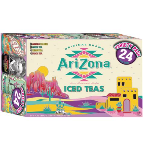 Arizona Iced Tea Variety Pack 15 Fl Oz 24 Ct Costco