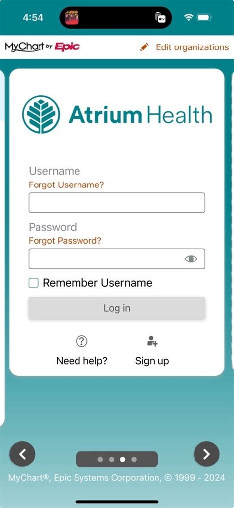 Atrius Health Mychart