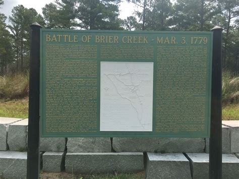 Battle Of Briar Creek Summary Facts Significance 1779 Brier Creek
