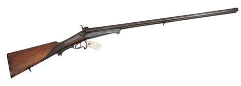 Belgian Side By Side Double Barrel Pin Fire Shotgun Mid 19Th C 16 Ga Belgian Side By Side Double Barrel Pin Fire Shotgun Mid 19Th C 16 Ga