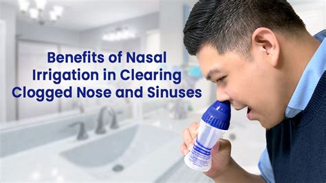 Benefits Of Nasal Irrigation In Clearing Clogged Nose And Sinuses Sv