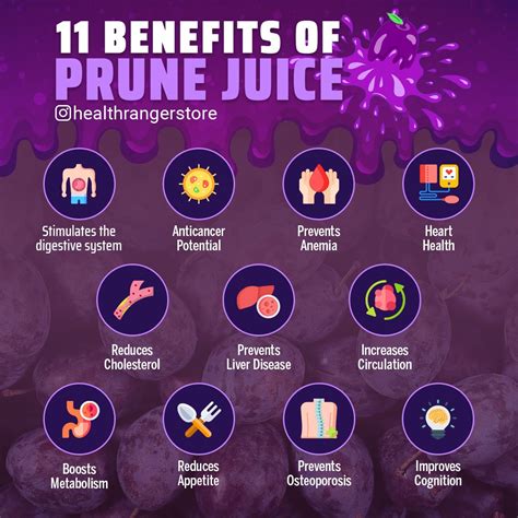 Benefits Of Prune Juice For Health Health Benefits