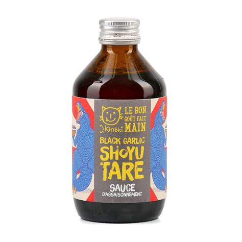 Black Garlic Tare Shoyu Sauce Made With Soy Sauce And Organic Sesame