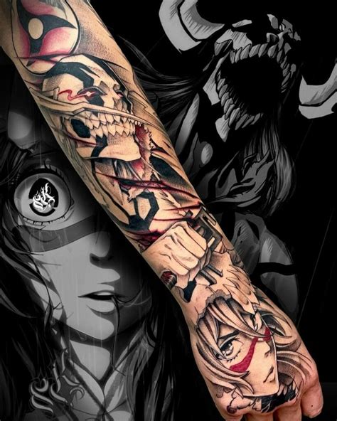 Bleach Anime Tattoo Bleach Anime Tattoo