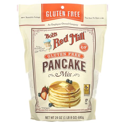 Bob S Red Mill Gluten Free Pancake Mix 24 Oz 4 Case Bob S Red Mill Gluten Free Pancake Mix 24 Oz 4 Case