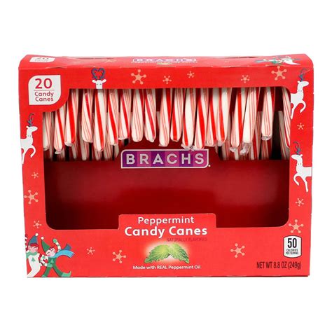 Brach Amp 39 S Peppermint Candy Canes 20 Pack Brach Amp 39 S Peppermint Candy Canes 20 Pack