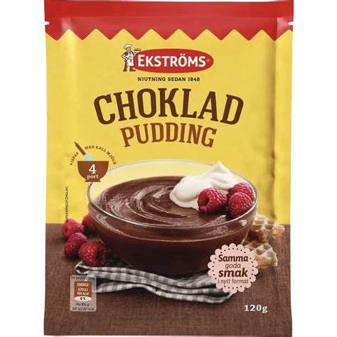 Buy Ekstr Ms Chocolate Pudding Powder Online From Sweden Made In Scandinavian