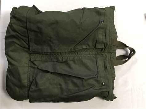 Canadian Military Green Insulated Surplus Flight Helmet Bag 48Cm X 48Cm