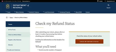 Check Your Georgia State Tax Refund Status Online Gador Refund Guide Check Your Georgia State Tax Refund Status Online Gador Refund Guide