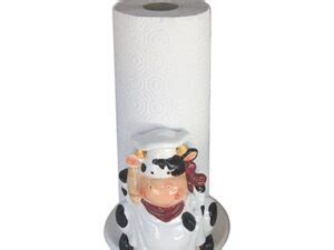 Chef Cow Paper Towel Holder Cow Gifts For Cow Lovers Chef Cow Paper Towel Holder Cow Gifts For Cow Lovers