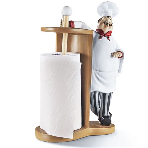 Chef Craft Plastic Paper Towel Holder Italian Kitchen Decor Chef Style Paper Towel Holder Resin Craft Chef Craft Plastic Paper Towel Holder Italian Kitchen Decor Chef Style Paper Towel Holder Resin Craft