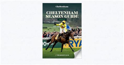 Cheltenham 2024 25 Season Brochure