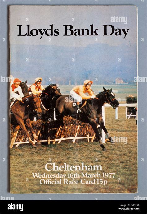 Cheltenham Festival Race Card 1977 Stock Photo Alamy Cheltenham Festival Race Card 1977 Stock Photo Alamy