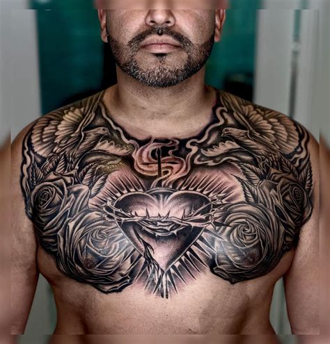 Chest Tattoo Design For Men