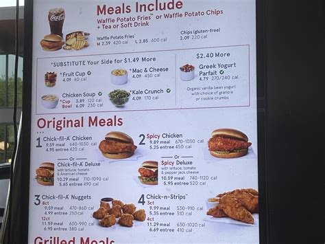 Chick Fil A Fayetteville 4611 Ramsey St Menu Prices Restaurant Reviews Order Online Food Delivery Tripadvisor