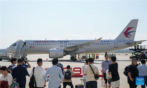 China Amp 39 S First Two C919 Aircrafts Begin Operating On Shanghai Chengdu China Amp 39 S First Two C919 Aircrafts Begin Operating On Shanghai Chengdu