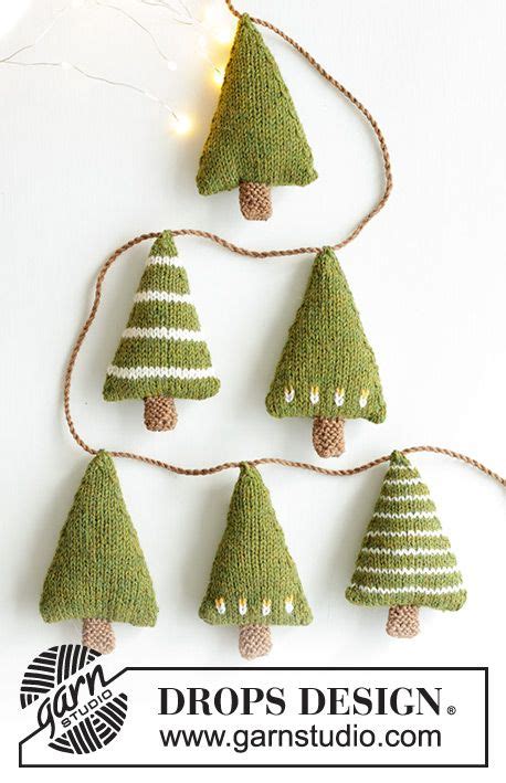 Christmas Woods Drops Extra 0 1609 Free Knitting Patterns By Drops
