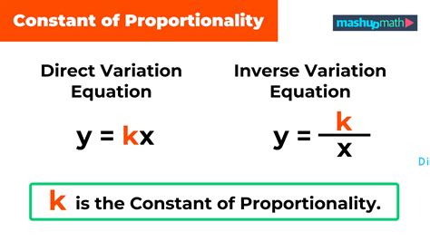 Unlock Constant of Proportionality Definition Secrets