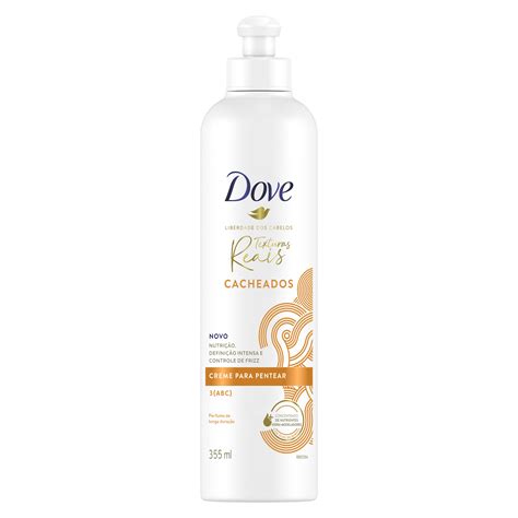 Creme De Pentear Dove Texturas Reais Cacheado 355Ml Creme De Pentear