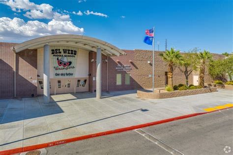 Del E Webb Middle School In Henderson Nv Homes Com